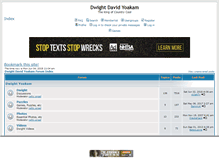 Tablet Screenshot of dwight.easyphpbb.com